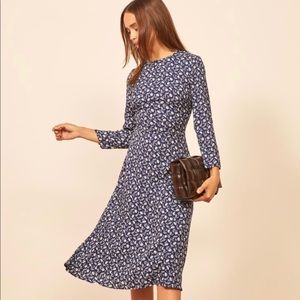 NWT Reformation Moon Monterey High Neck Dress